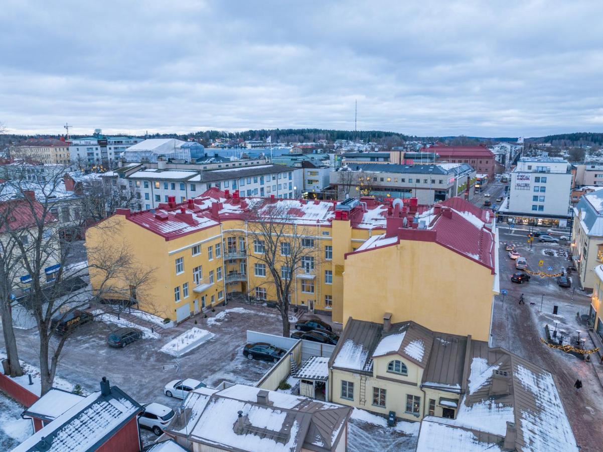 Runo Hotel Porvoo Kültér fotó Aerial view of central Oulu